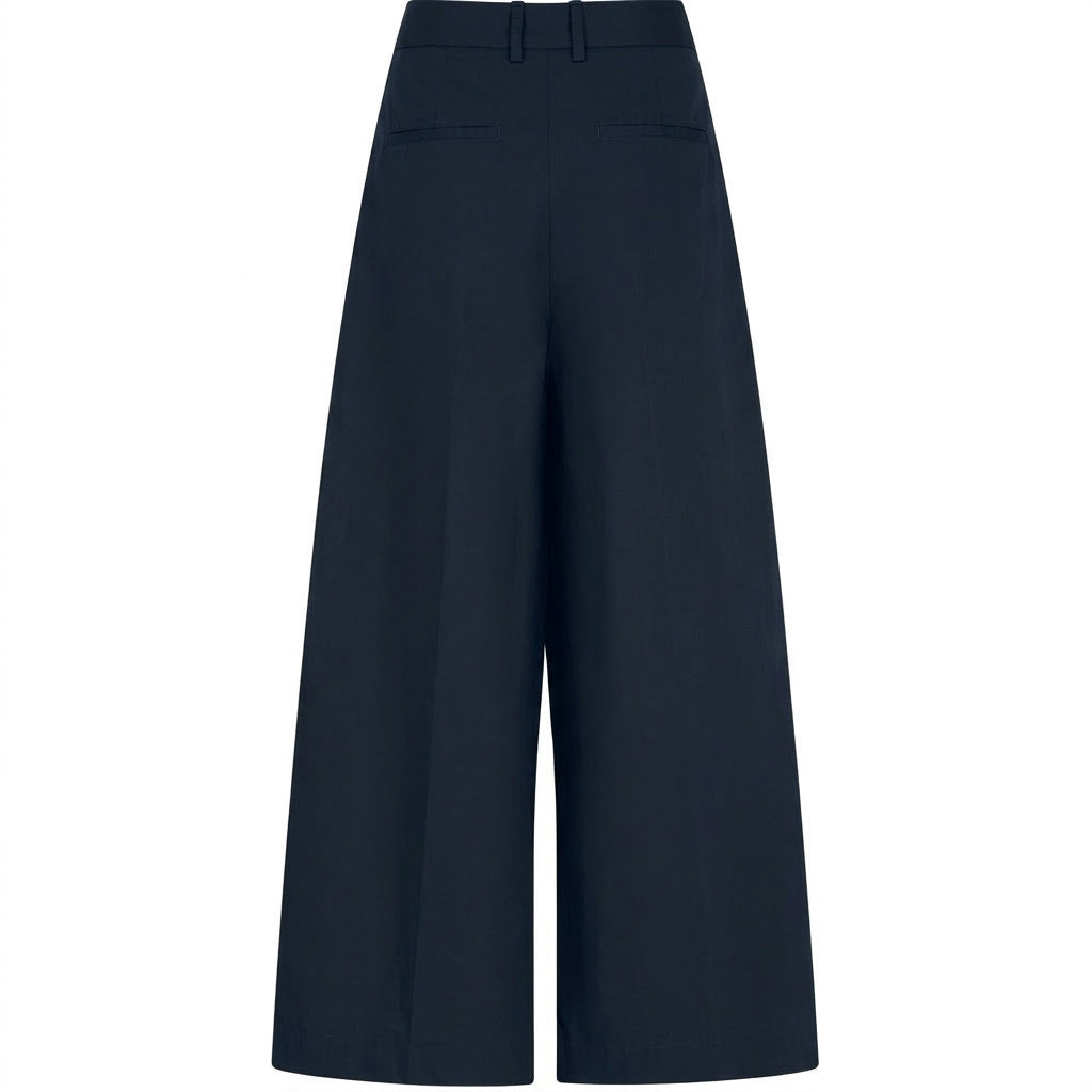 LA ROUGE ApS Pia Pants Wide leg Pants Navy