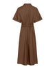 LA ROUGE ApS Pia S/S Dress Dress Dark Brown