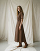 LA ROUGE ApS Pia S/S Dress Dress Dark Brown