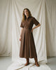LA ROUGE ApS Pia S/S Dress Dress Dark Brown