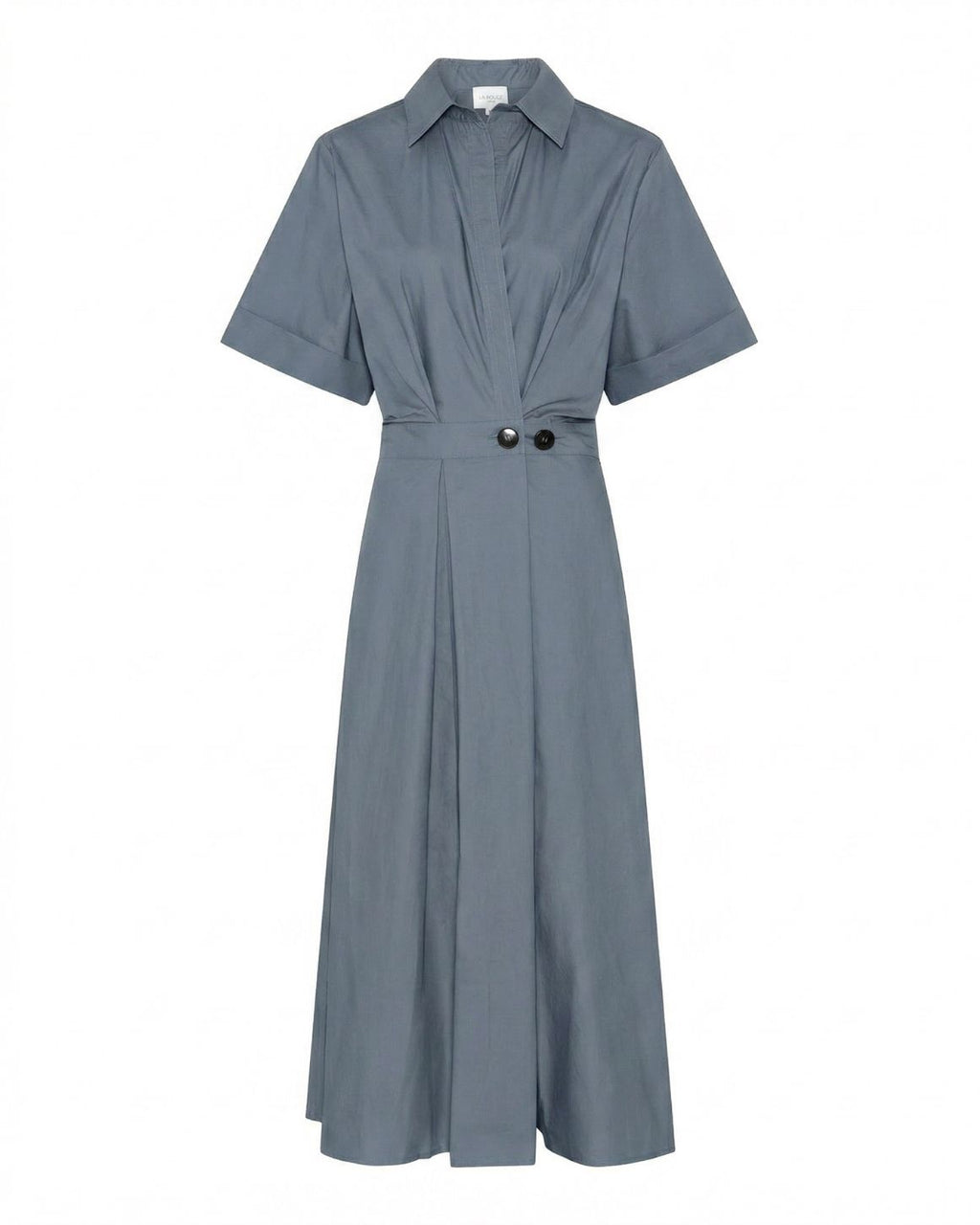 LA ROUGE ApS Pia S/S Dress Dress Dusky Blue