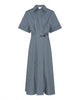 LA ROUGE ApS Pia S/S Dress Dress Dusky Blue