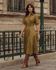 LA ROUGE ApS Pia S/S Dress Dress Khaki