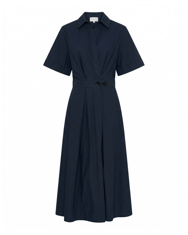 LA ROUGE ApS Pia S/S Dress Dress Navy