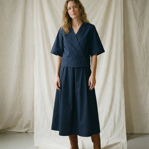 LA ROUGE ApS Pia Skirt Skirt Navy