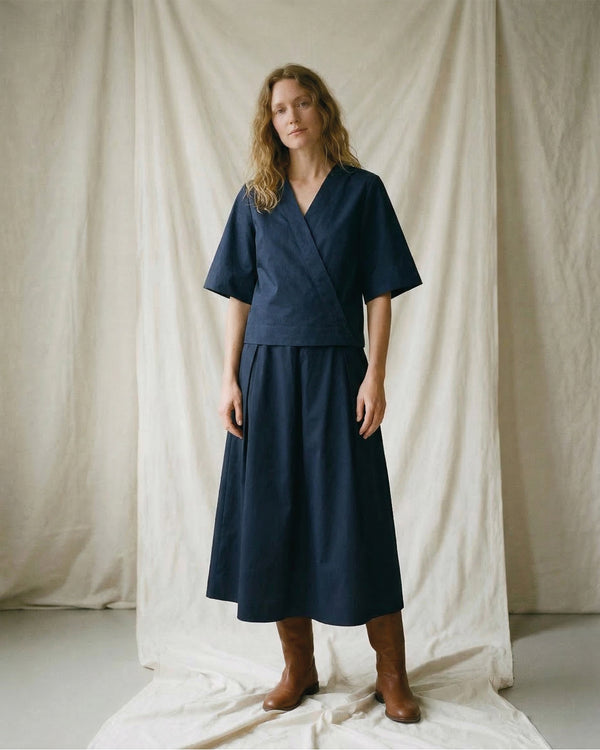 LA ROUGE ApS Pia Skirt Skirt Navy