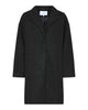 LA ROUGE ApS Power Coat Coat Black