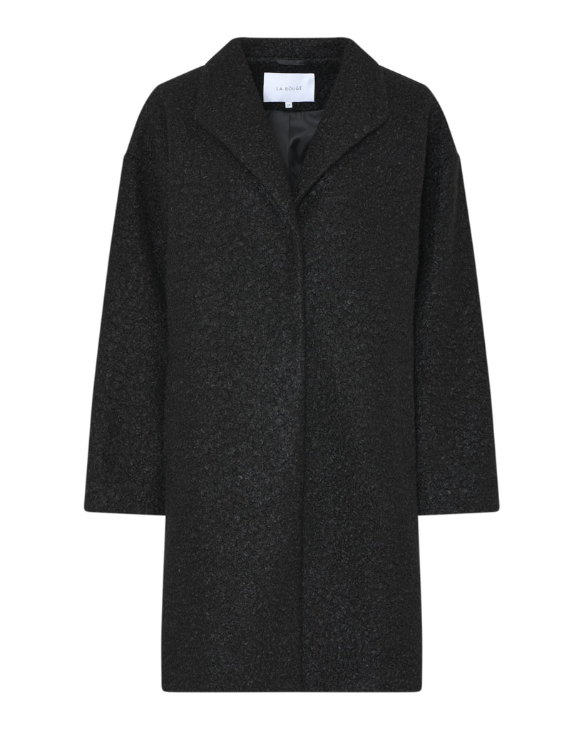 LA ROUGE ApS Power Coat Coat Black