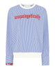 LA ROUGE ApS Rene Blouse Blouse Blue/White