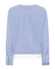 LA ROUGE ApS Rene Blouse Blouse Blue/White