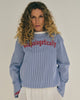 LA ROUGE ApS Rene Blouse Blouse Blue/White