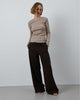 LA ROUGE ApS Rie Pants Pants Brown