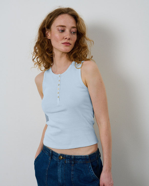 LA ROUGE ApS Rose Top Top Light Blue