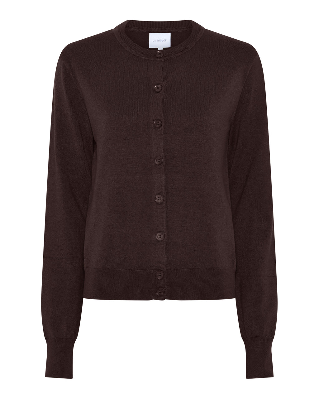LA ROUGE ApS Sailor Cardigan Cardigan Dark Brown