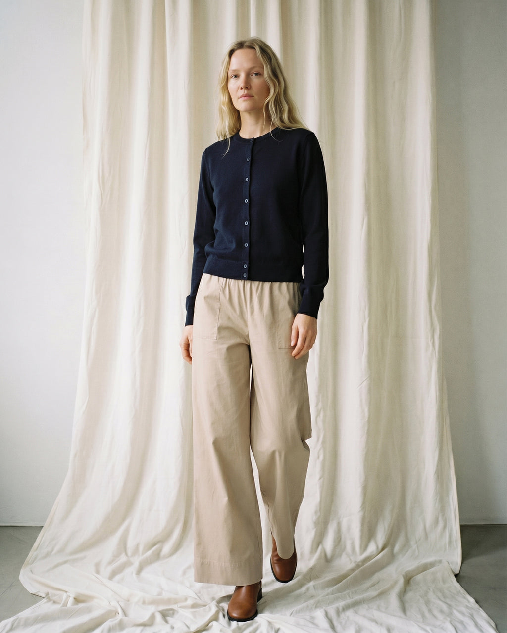LA ROUGE ApS Sailor Cardigan Cardigan Navy