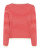 LA ROUGE ApS Sailor Knit L/S Knit Off White / Red Stripe