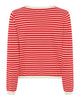 LA ROUGE ApS Sailor Knit L/S Knit Off White / Red Stripe