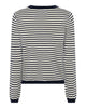 LA ROUGE ApS Sailor L/S Knit Knit Offwhite/navy stripe
