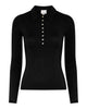 LA ROUGE ApS Sailor Poloshirt Top Black