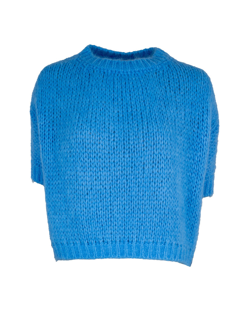 LA ROUGE ApS Sally Knit Knit Blue