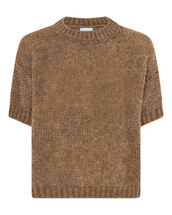 LA ROUGE ApS Sally Knit Knit Brown