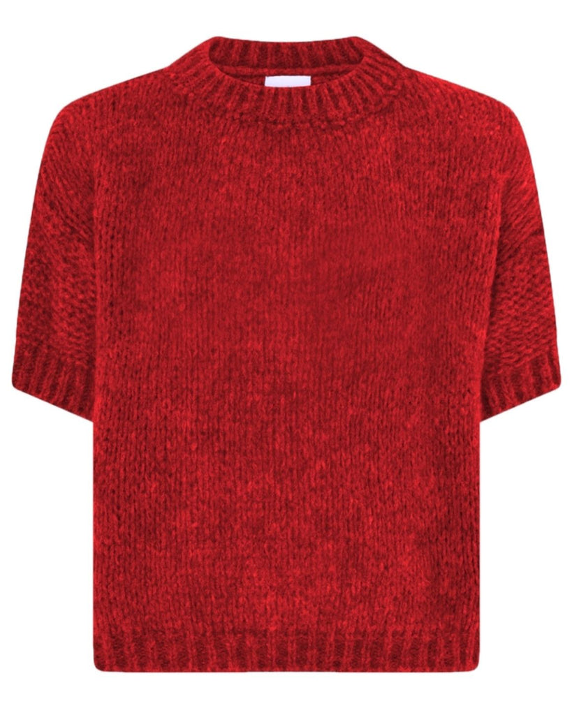 LA ROUGE ApS Sally Knit Knit Dark Red