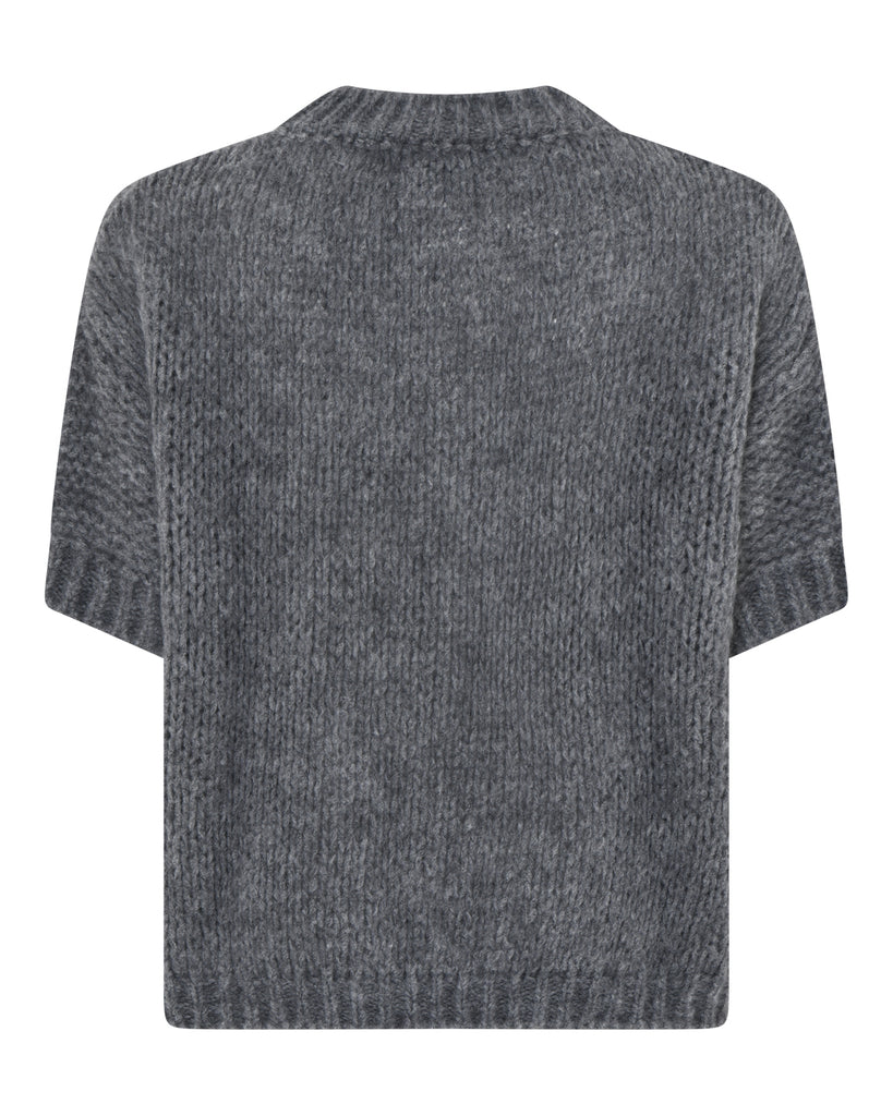 LA ROUGE ApS Sally Knit Knit Grey Melange