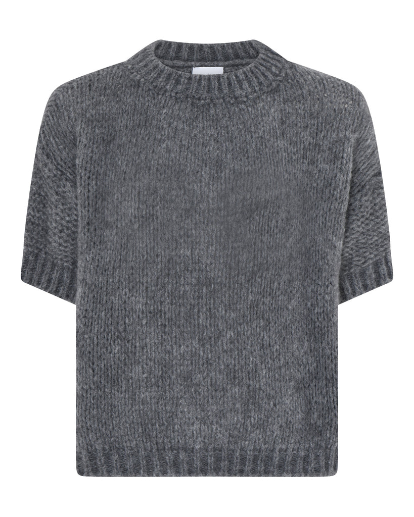 LA ROUGE ApS Sally Knit Knit Grey Melange