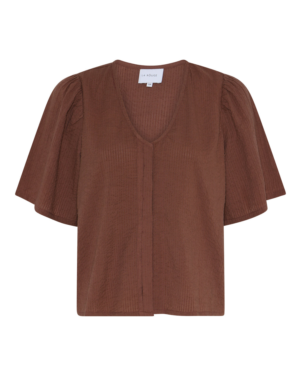 LA ROUGE ApS Sienna Short Sleeve Shirt Chestnut