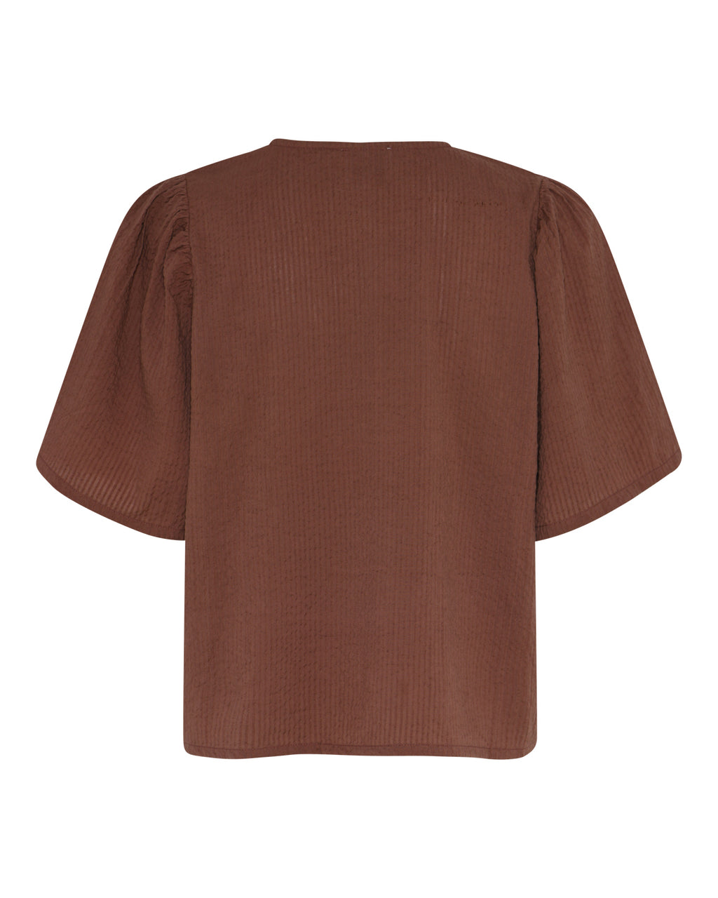 LA ROUGE ApS Sienna Short Sleeve Shirt Chestnut
