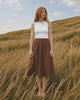 LA ROUGE ApS Sienna Skirt Skirt Chestnut