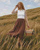 LA ROUGE ApS Sienna Skirt Skirt Chestnut