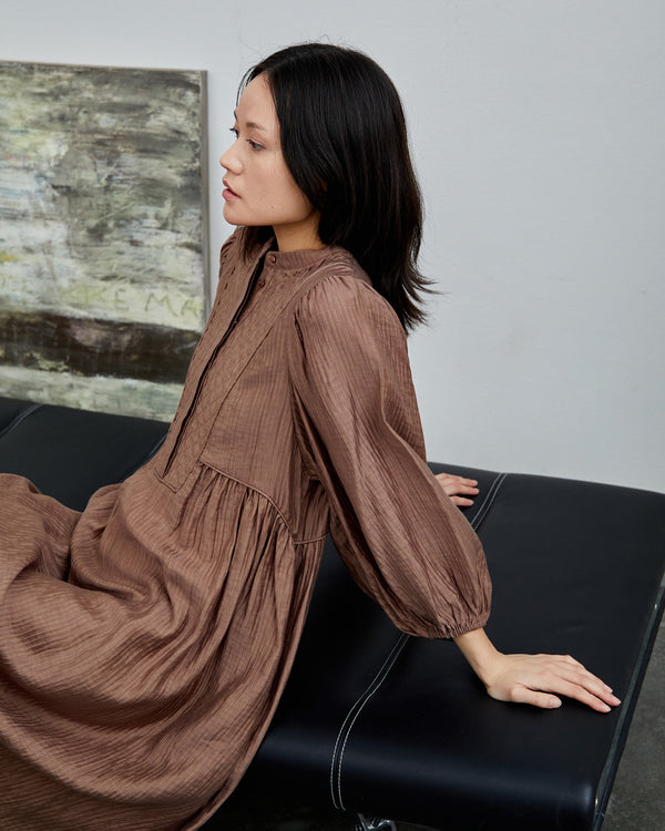 LA ROUGE ApS Signe Dress Dress Brown