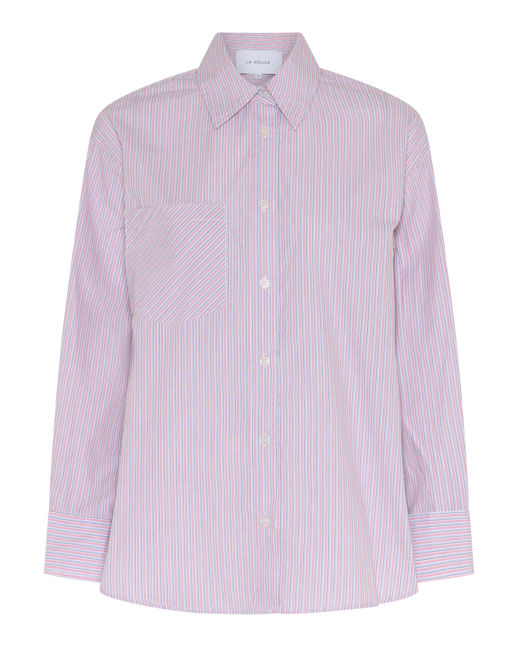 LA ROUGE ApS Silje Oversized Shirt Oversize Shirt Red Stripe