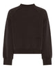 LA ROUGE ApS Silvia Sweatshirt Sweatshirt Dark Brown
