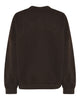 LA ROUGE ApS Silvia Sweatshirt w. Logo Sweatshirt Dark Brown