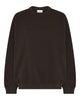 LA ROUGE ApS Silvia Sweatshirt w. Logo Sweatshirt Dark Brown