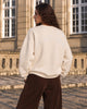 LA ROUGE ApS Silvia Sweatshirt w. Logo Sweatshirt Off White