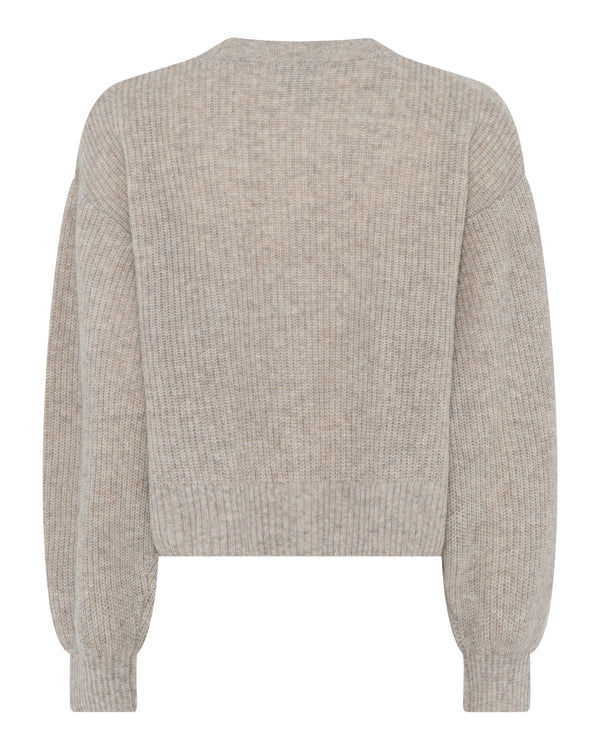 LA ROUGE ApS Sisse Cardigan Cardigan Sand Melange