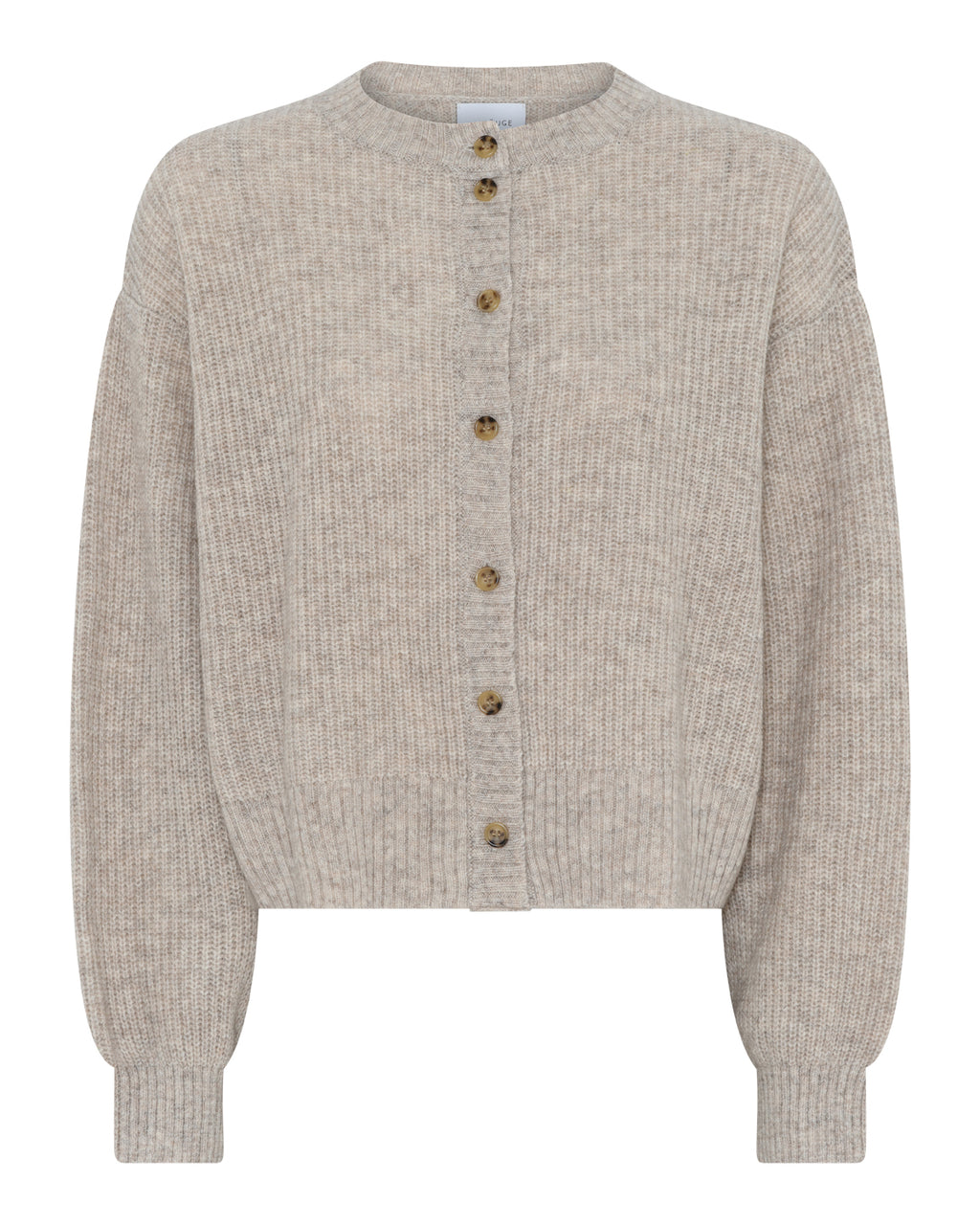 LA ROUGE ApS Sisse Cardigan Cardigan Sand Melange