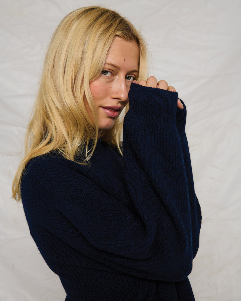 LA ROUGE ApS Sisse Knit Knit Navy Melange