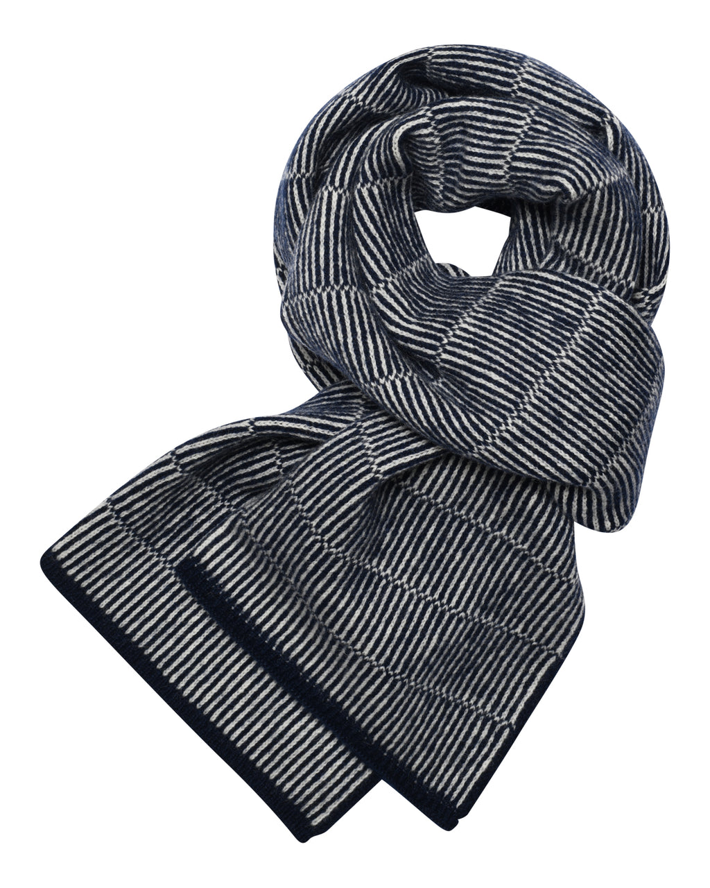 LA ROUGE ApS Sisse Scarf Scarf Navy Melange