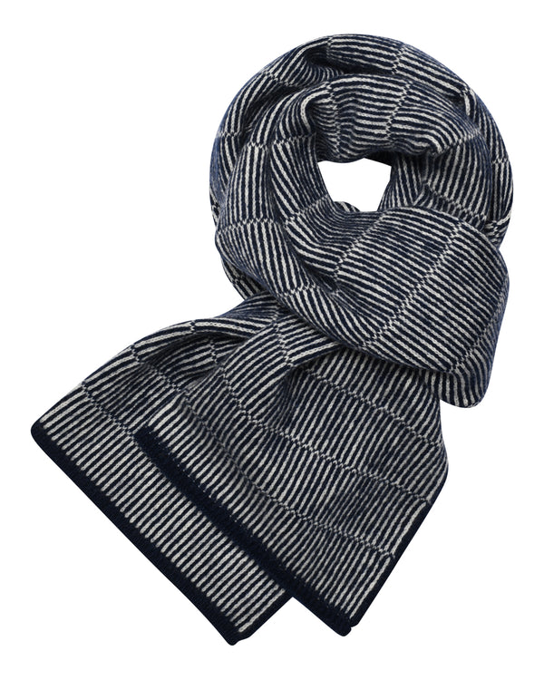 LA ROUGE ApS Sisse Scarf Scarf Navy Melange