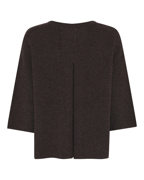 LA ROUGE ApS Sissel Knit Knit Brown Melange