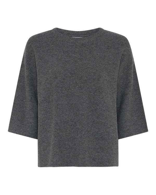 LA ROUGE ApS Sissel Knit Knit Grey Melange