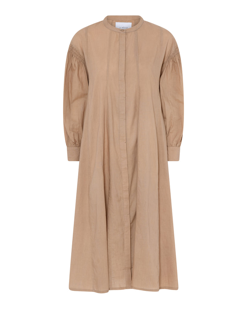 LA ROUGE ApS Sofia Long Dress Dress Sand