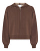 LA ROUGE ApS Sofie Hoodie Sweatshirt Brown