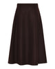 LA ROUGE ApS Sofie Skirt Skirt Dark Brown