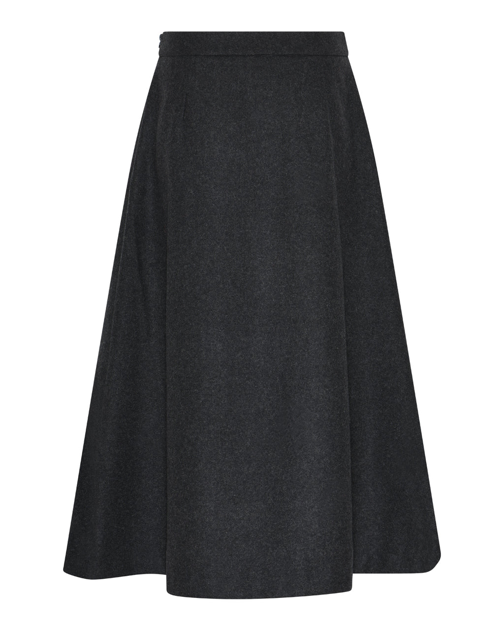 LA ROUGE ApS Sofie Skirt Skirt Dark Grey Melange