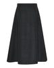 LA ROUGE ApS Sofie Skirt Skirt Dark Grey Melange